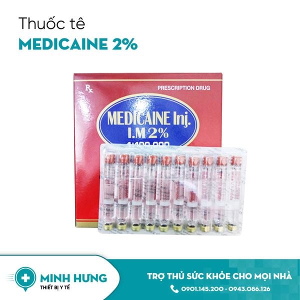 Thuốc Tê Tiêm MEDICAINE 2%