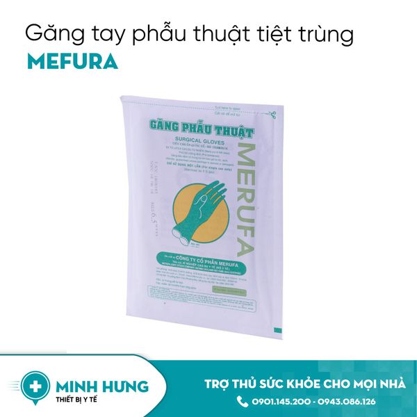 Găng Tay Phẫu Thuật Tiệt Trùng Merufa (7)