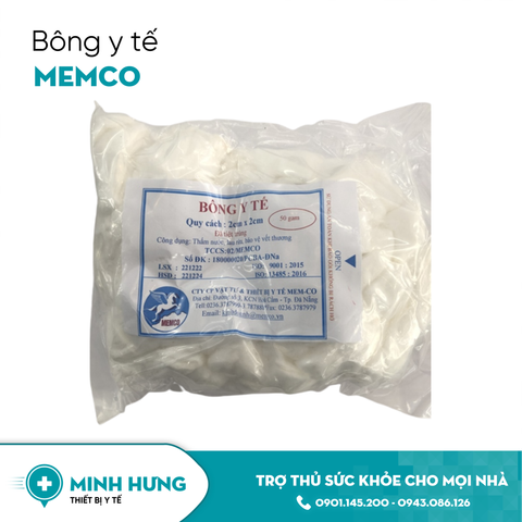 Bông Y Tế 2x2cm 50g