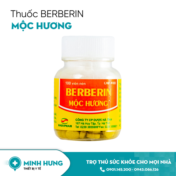 Thuốc Berberin 100V