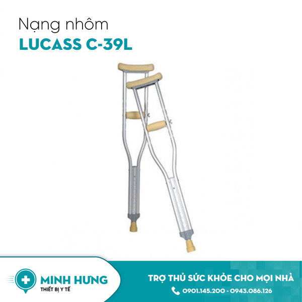 Nạng Nhôm Lucass C-39L