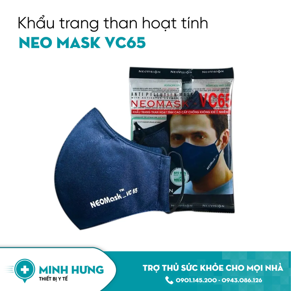 Khẩu Trang Than Hoạt Tính VC65