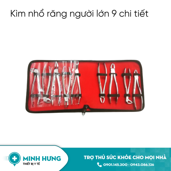 Kìm Nhổ Răng Người Lớn 9 Chi Tiết