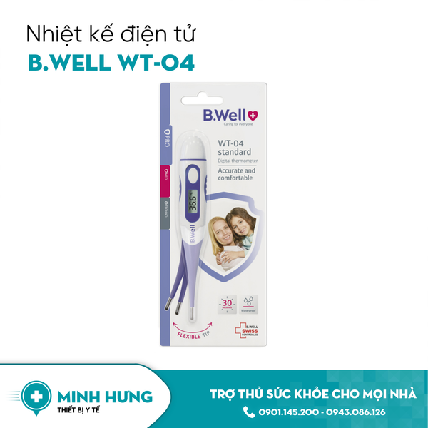 Nhiệt Kế Điện Tử B.well WT-04 standard