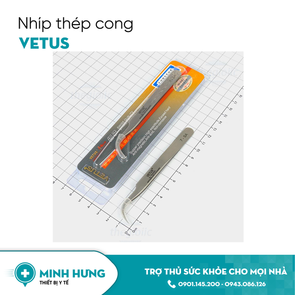 Nhíp Thép Cong (Vetus)