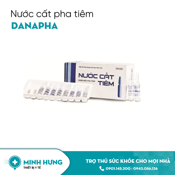 Nước Cất Pha Tiêm ( Hộp 50 ống )
