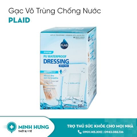 Băng Gạc Vô Trùng Chống Nước Plaid (6x7cm)