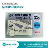 Kim 33G Sharp Needles 4mm