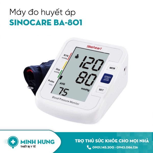 Máy Đo Huyết Áp SinoCare BA-801