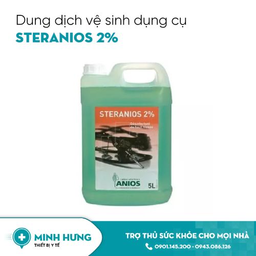 Dung Dịch Vệ Sinh Dụng Cụ Y Tế Steranios (5L)