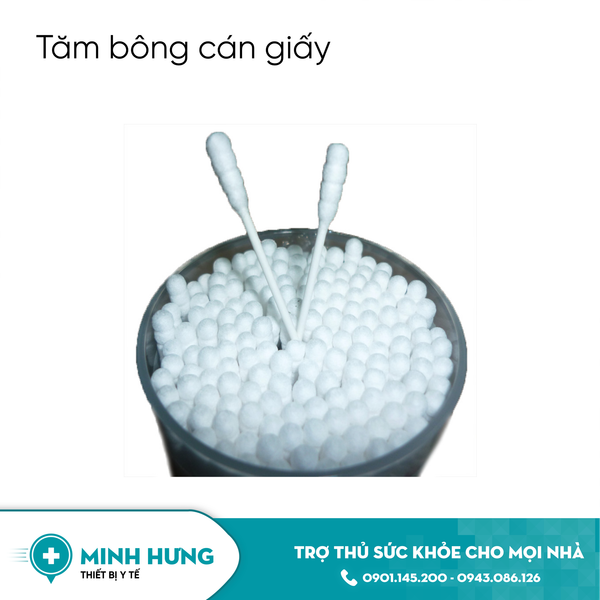 Tăm Bông Cán Giấy