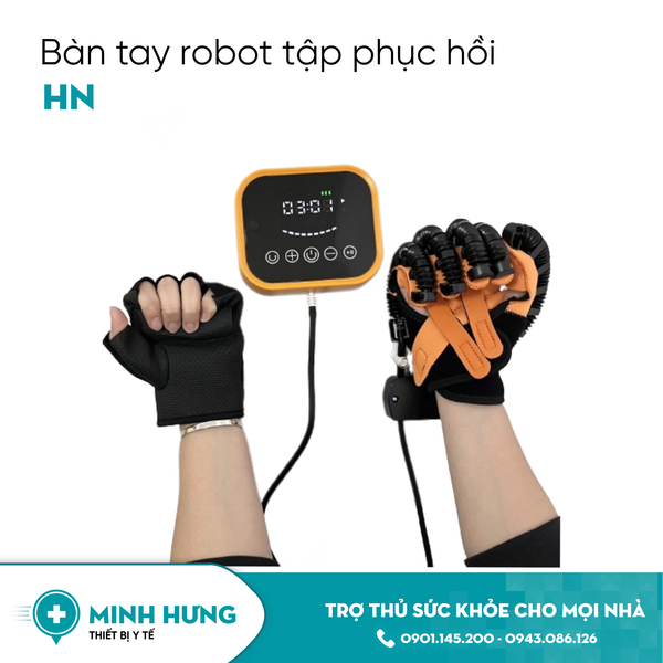 Bàn Tay Robot Tập Phục Hồi Bàn Tay HN (Cam)