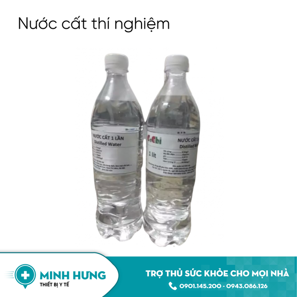 Nước Cất Thí Nghiệm (1.5L)