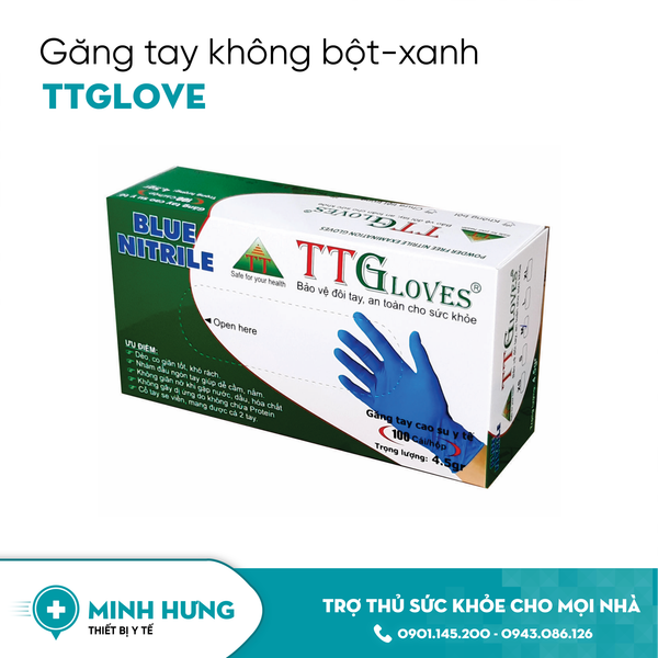 Găng Tay Y Tế TTGlove - Xanh