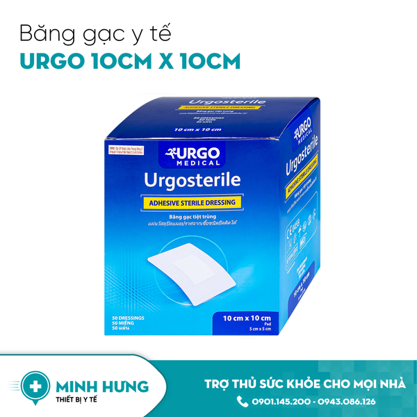 Băng Gạc Y Tế Urgo 10cm x 10cm