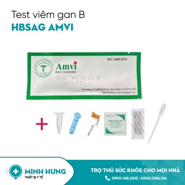 Test Viêm Gan B HbsAg Amvi