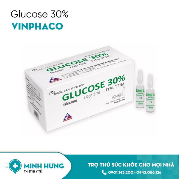 Glucose 30% 5 ml