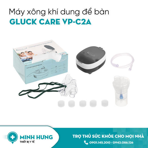 Máy Xông Khí Dung Để Bàn Gluck Care VP-C2A