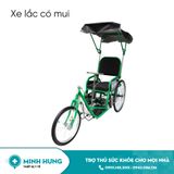 Xe Lắc Sắt Sơn (Có Mui)