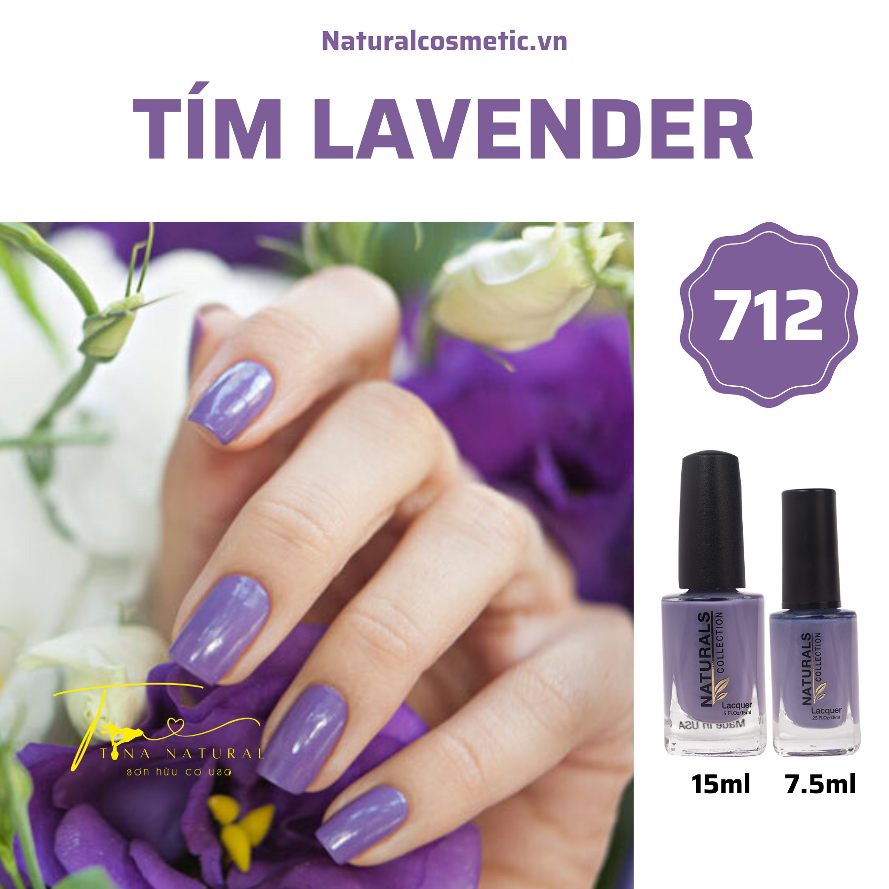 Top 20 mẫu nail màu tím hút mắt quyến rũ hot xu hướng