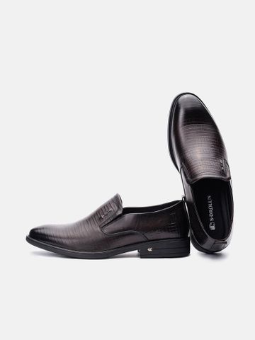 Đen##Giày lười nam Basic Loafer - NW98061