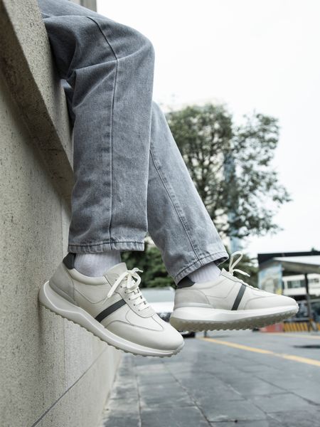 Giày thể thao nam Mulgati Leather Sneaker - D9026