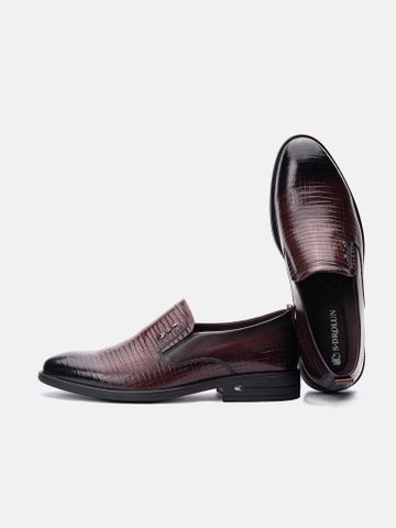 Nâu##Giày lười nam Basic Loafer - NW98061