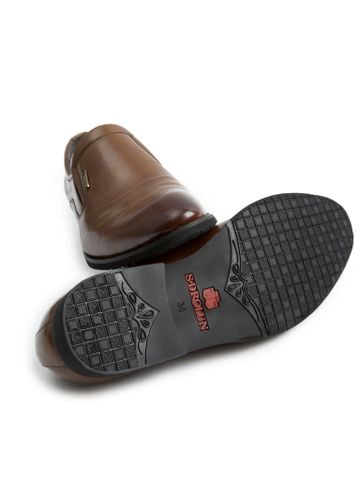 Nâu##Giày lười nam Basic Loafer  - N302656
