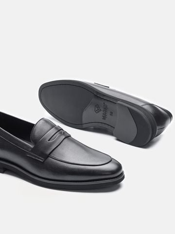 Đen##Giày lười nam Mulgati Penny Loafer - SP22365A
