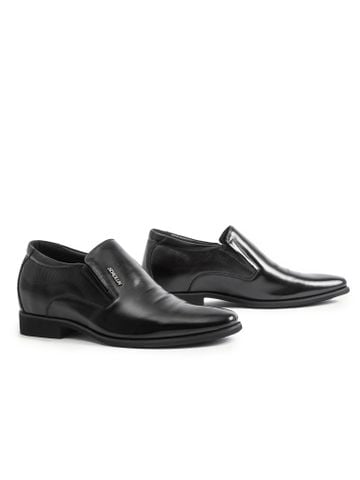 Đen##Giày đế cao nam Basic Loafer  - NG230-72