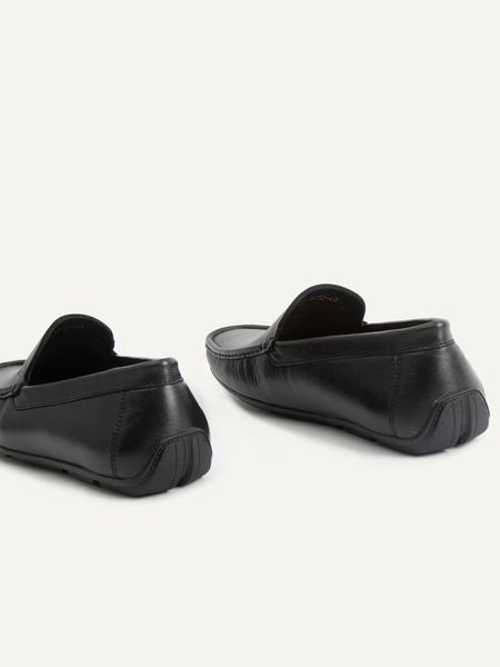 Giày lười nam da trơn đế cao su - 8752