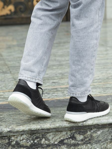Giày thể thao nam Mulgati Leather Sneaker - D9026