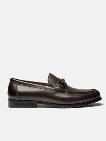 Nâu##Giày lười nam Mulgati Horsebit Loafer - f727a