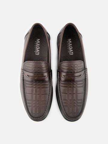 Nâu##Giày lười nam Mulgati Loafer M99308