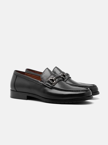 Giày lười nam Mulgati Horsebit Loafer - f727a