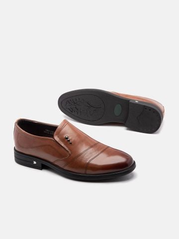 Nâu##Giày lười nam Basic Loafer - NW810932
