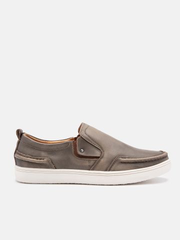 Xám##Giày thể thao nam Mulgati Slip on - 1653-2
