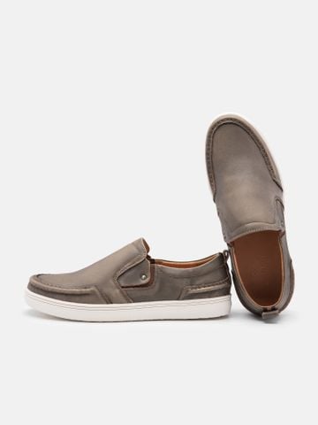 Xám##Giày thể thao nam Mulgati Slip on - 1653-2