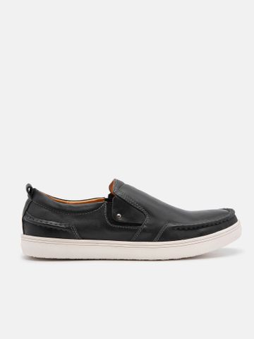 Đen##Giày thể thao nam Mulgati Slip on - 1653-2
