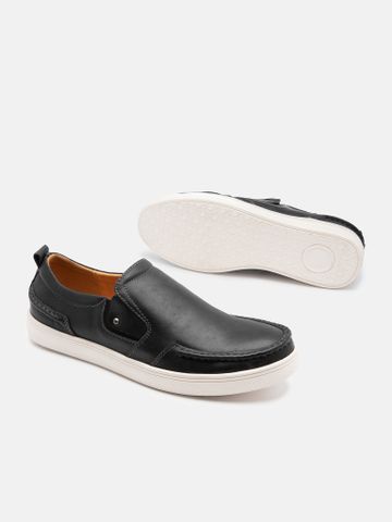 Đen##Giày thể thao nam Mulgati Slip on - 1653-2