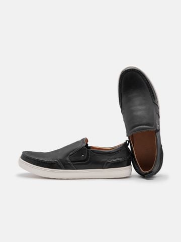 Đen##Giày thể thao nam Mulgati Slip on - 1653-2