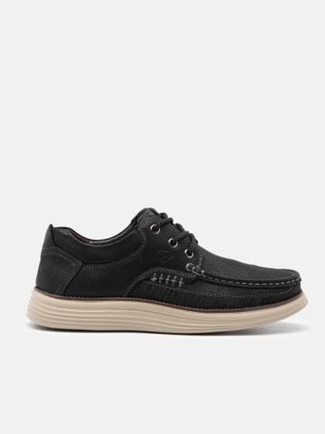 Đen##Giày thể thao nam Mulgati Boat Shoes - 203128