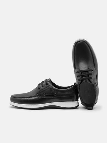 Đen##Giày thể thao nam Mulgati Boat Shoes - K62-2