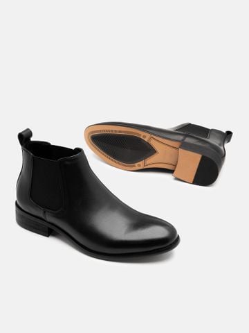Đen##Giày Chelsea Boots F708-5