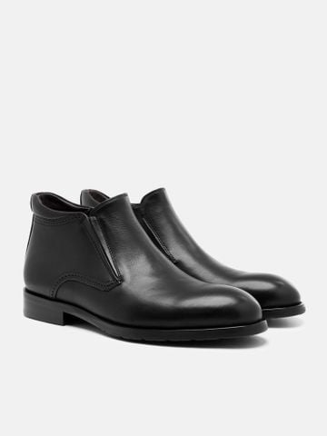 Đen##GIÀY MULGATI ZIP BOOTS 5408X-756A