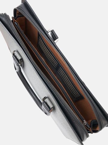 Xám##Cặp da nam Mulgati Briefcase 5082