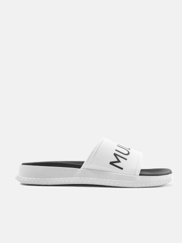 Trắng##Dép da nam Mulgati - 2202