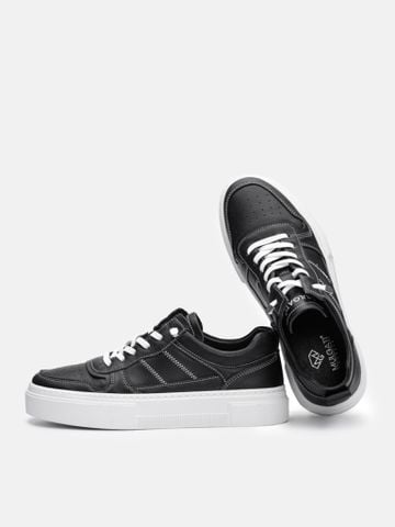 Đen##Giày thể thao nam Mulgati Leather Sneaker - F23305