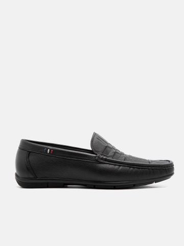 Đen##Giày lười nam Mulgati Moccasin - 105-D37