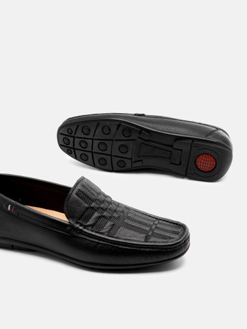 Đen##Giày lười nam Mulgati Moccasin - 105-D37